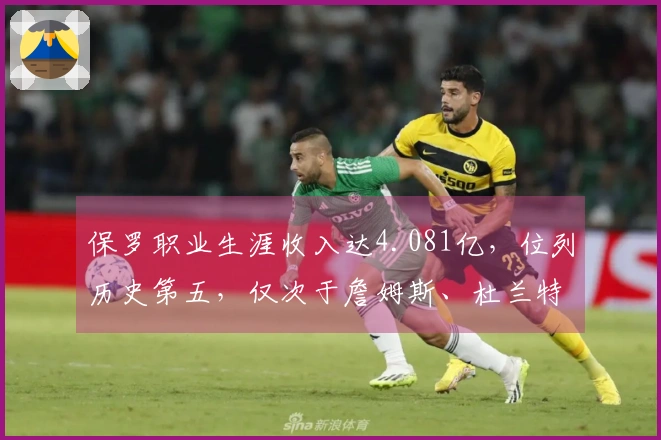 保罗职业生涯收入达4.081亿，位列历史第五，仅次于詹姆斯、杜兰特、库里与哈登